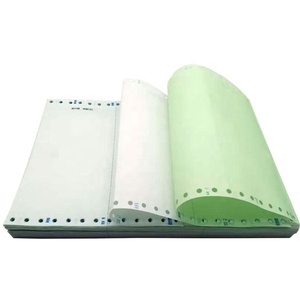 Papel de ordenador CB CFB CF NCR de 3 capas/papel de impresión continua de 2 capas/papel sin carbón de 4 capas - Product Image 1