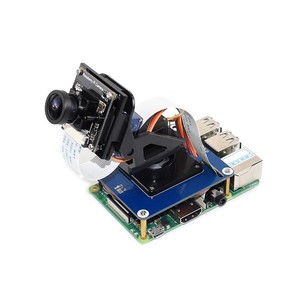 Roarkit Two Degree Freedom Pan Tilt Placa de expansión PCA9685 TSL2581 Módulo de sensor de luz ambiental Cámara Raspberry Pi