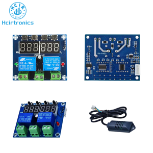 XH-M452 High Precision DC 12V 10A <strong>Digital</strong> LED Dual <strong>Output</strong> <strong>Temperature</strong> and Humidity Controller Module with SHT20 <strong>Sensor</strong> - Product Image 2