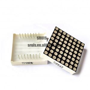 MAX7219 <strong>LED</strong> Dot <strong>Matrix</strong> Display 16pin 8x8 3mm Red Common Cathode <strong>LED</strong> Display Module 1088AS - Product Image 1