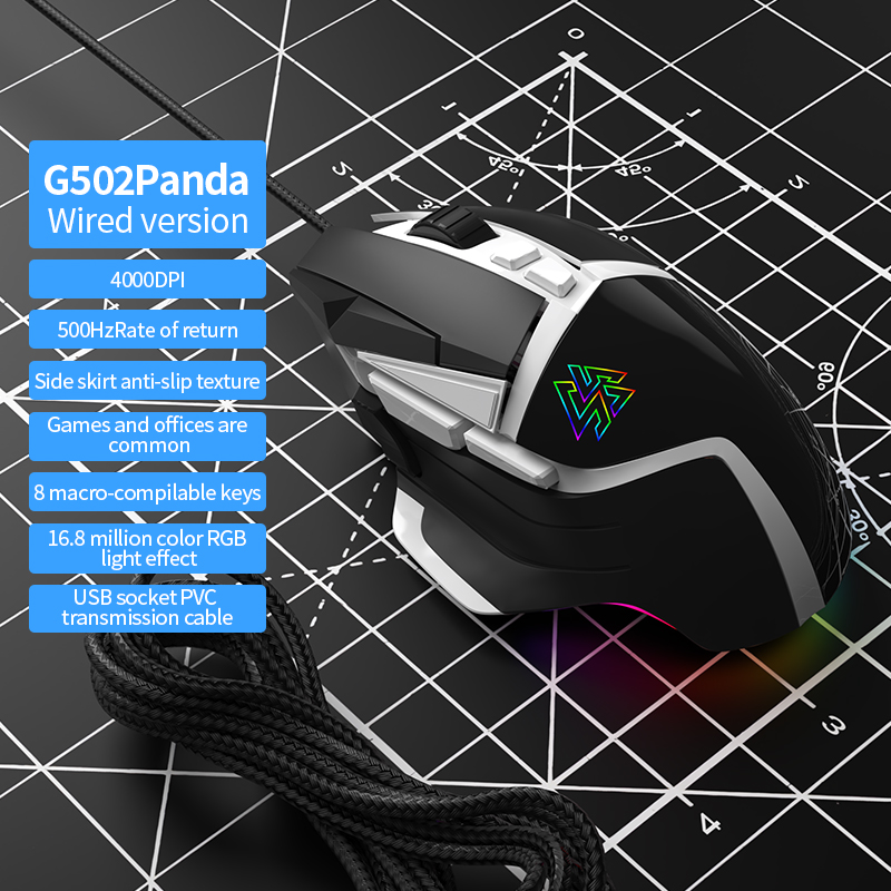G502 Version filaire blanc