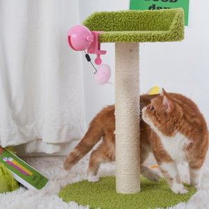 室内猫狗互动电动机器人鼠标玩具自动可持续毛绒宠物玩具带羽毛盒包装 - Product Image 6