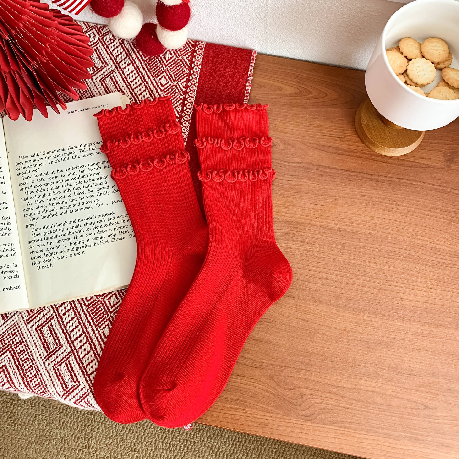 Wood ear edge red