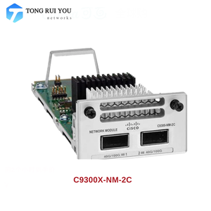 シスコの触媒9300XシリーズQSFP + スイッチモジュール2x40GBネットワークDevices-C9300X-NM-2C用 - Product Image 1