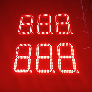 <span class=keywords><strong>Led</strong></span> benzin fiyatı tabelası 8 "<span class=keywords><strong>888</strong></span> su geçirmez dijital Billboard petrol fiyatı benzin istasyonu RF uzaktan tabela