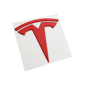 Model Y 3 için direksiyon ön arka bagaj logosu kapak Sticker rozet çıkartmaları amblem araba aksesuarları Tesla için Logo çıkartmaları 120mm - Product Image 6