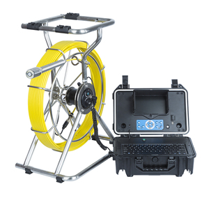 7&quot;/10&quot; Monitor 38mm <strong>Camera</strong> Head Pipe Inspection Video Sewer <strong>Camera</strong> with Auto Self Leveling 512HZ Sonde Features 3399FB - Product Image 5