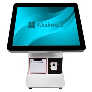 Win10 15.6inch I3 I5 I7 CPU Touch POS Machine RAM 8GB SSD 256GB 58 mm Printer AI Scale All in One POS - Product Image 1