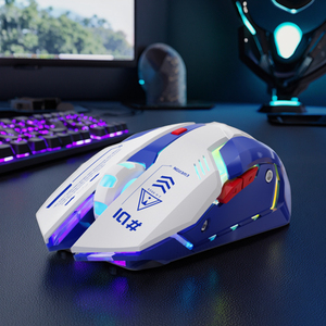 EWEADN G10 có thể điều chỉnh không dây Chuột chơi game Bàn phím thiết lập hiệu suất cao Thiết kế tiện dụng thanh nhã nóng bán - Product Image 1