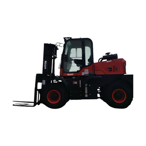 השקה כבדה קומפקטית 4 x4 4Wd דיזל מחוץ לכביש מלגזה 3.5t 4 גלגל שטח קשה מלגזה משאית למכירה - Product Image 4