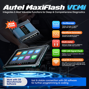 Autel Maxisys Ultra OB2 OBD2 40 + Servicio completo ECU Programación Herramienta de diagnóstico automático inteligente Escáner con 5 en 1 VCMI