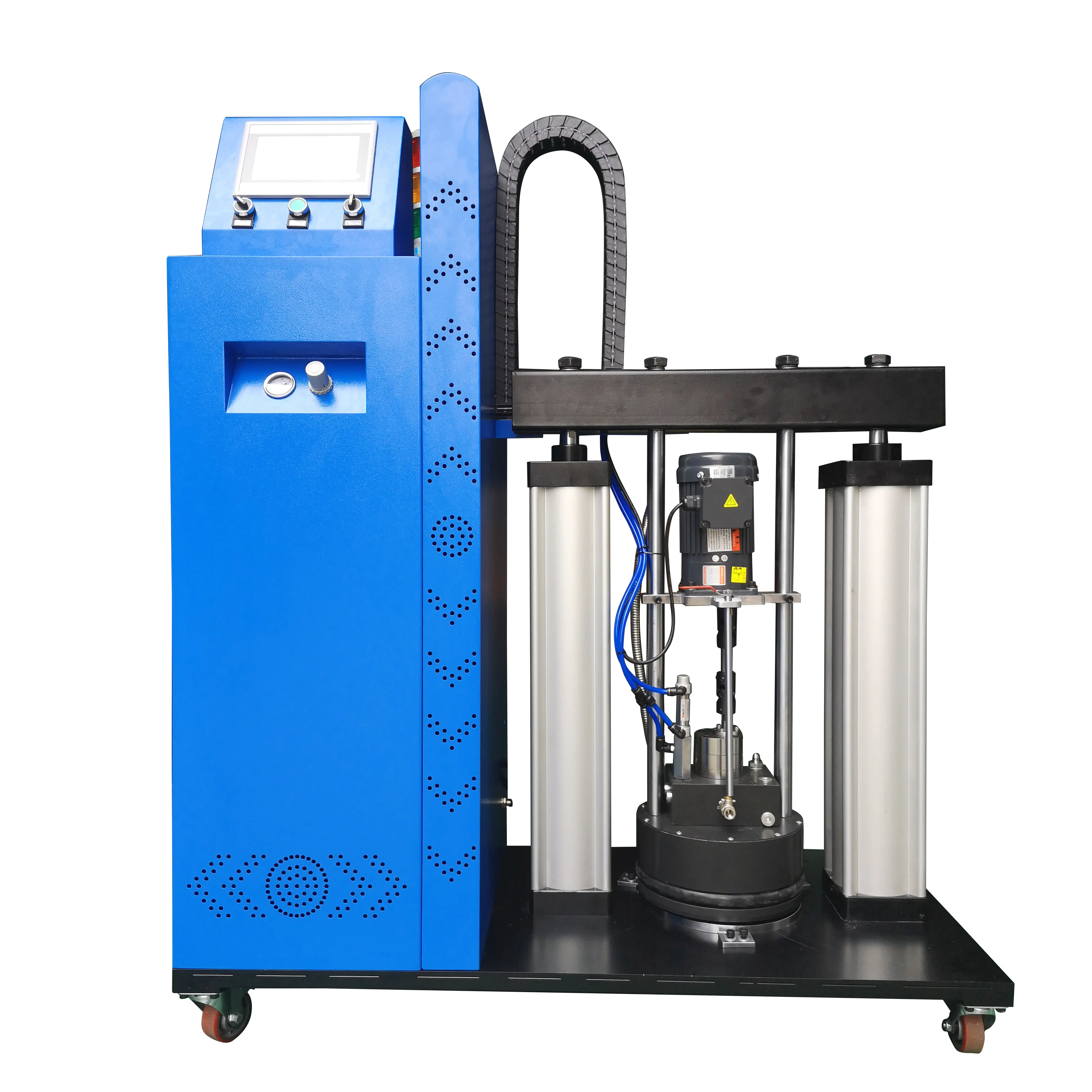 Máquina adhesiva PUR, máquina de fusión de pegamento, especializada en la producción de prensa adhesiva, tipo disco