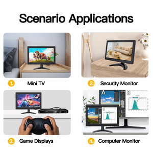 Monitores de escritorio con pantalla táctil 15 15,6 17 pulgadas PC TFT LCD Monitor de pantalla táctil capacitiva para quiosco de autoservicio - Product Image 4