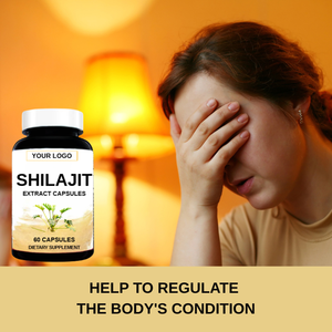 Acentiallabs 60PC nhãn hiệu riêng tự nhiên tinh khiết Mẫu chăm sóc sức khỏe bổ sung shilajit chiết xuất viên nang, Himalaya shilajit viên nang - Product Image 2