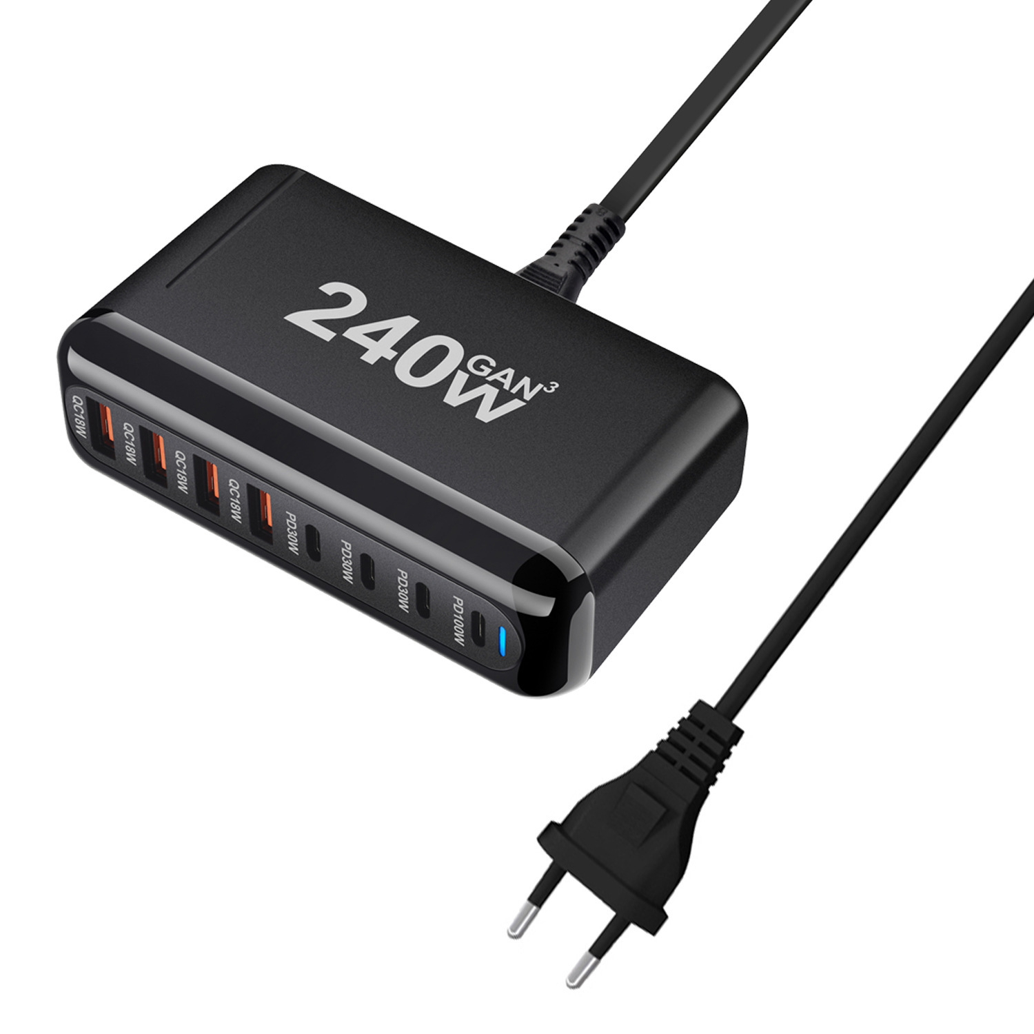 240W norme européenne noir