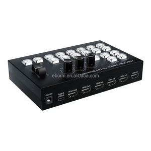 HDMI Switcher <strong>Video</strong> Mixer Switcher Live Streaming 4-Channel 4 Way Multi-View Switcher Cast Live Streaming <strong>Video</strong> Solution - Product Image 4