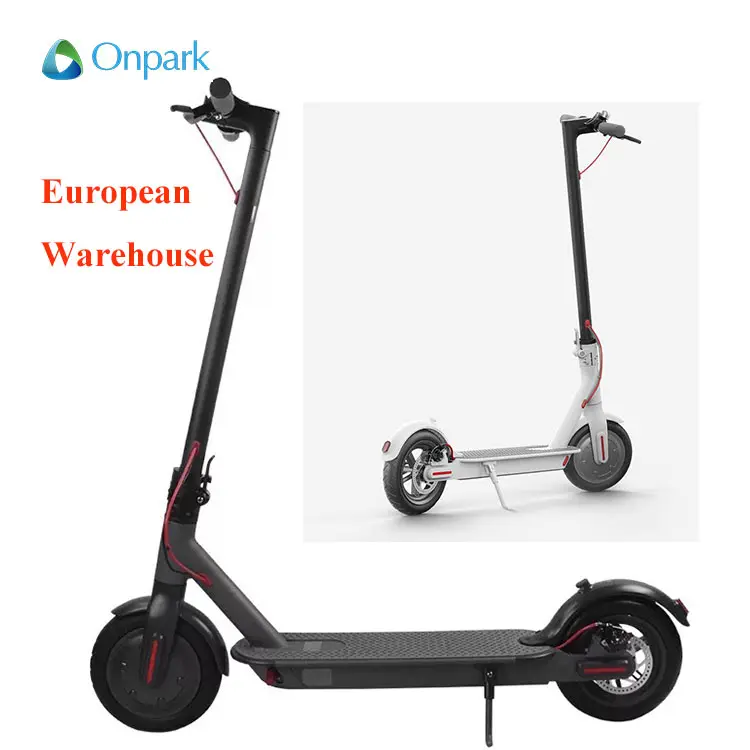 Europa armazém 8.5 polegadas à prova d' água dobrável triciclo scooter elétrico ce