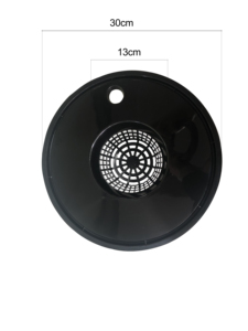 Plastic <strong>Net</strong> <strong>Pots</strong> and Hydroponic Growing <strong>Net</strong> Cup <strong>Mesh</strong> <strong>Pot</strong> Lid for 5 Gallon Bucket for Hydroponics System - Product Image 5