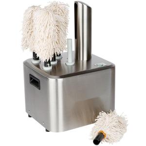 Secador de cristalería comercial, pulidor de copas de vino, pulidor de vidrio eléctrico de cinco cepillos