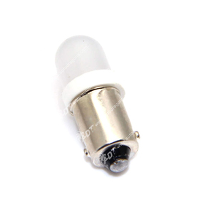 Autodragons 6V 6.3V DC AC T11 BA9S T4W 3886X 363 H6W #44 #47バヨネットベースフロストLEDピンボール電球非ゴーストホワイトブルー - Product Image 5