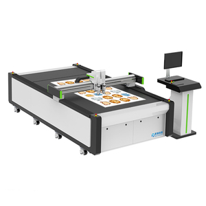 Automatic Digital Cutter Corrugated Paper Honeycomb Cardboard KT Board Vinyl Sticker PVC <strong>CNC</strong> Carton Cutting Machine With CE - Product Image 1