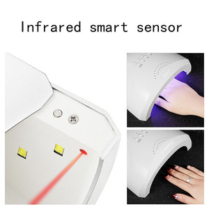 物美价廉48w uv led灯美甲沙龙修指甲凝胶指甲油指甲灯 - Product Image 5