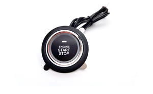 Entrada sin llave para automóvil Sistema de botón de arranque de motor de parada de arranque con un clic para automóviles de 12V Universal
