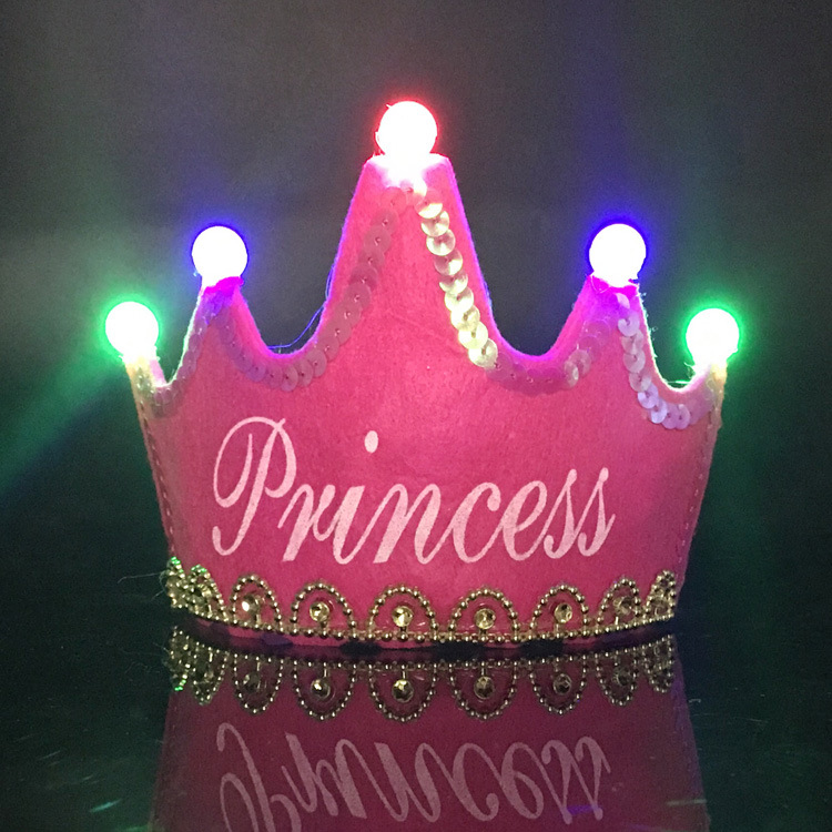 Rose princess crown hat