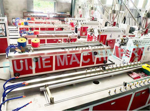 PVC Great Wall Panel Production Line, PVC <strong>Grating</strong> Board Extrusion Line, WPC Profile <strong>Machine</strong> - Product Image 4