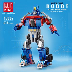 Yuxing Modell King Fernbedienung roboter Electric Boy Puzzle Baukasten ABS Kunststoff Verformung Programmierung Zusammen gebautes Spielzeug - Product Image 2