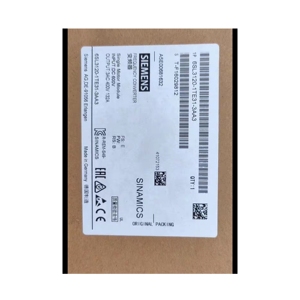 SINAMICS S120シングルモーターモジュール600V DC入力3AC 400V/132A出力RS485通信インターフェース6SL3120-1TE31-3AA3 - Product Image 2