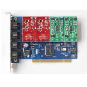 Asterisk Card 4 Port <strong>FXO</strong> <strong>FXS</strong> <strong>PCI</strong> Card for Voip IP PBX Digium TDM410P Openvox A400P ATCOM AX400P PSTN Asterisk Card <strong>FXO</strong> - Product Image 3
