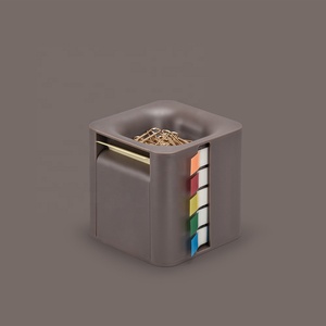 Suministro de fábrica, Rollo emergente, dispensador de notas adhesivas, organizador de escritorio, regalos, diseño de cubo, rollos de notas adhesivas, caja de almacenamiento de escritorio - Product Image 3
