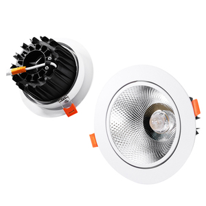 アルミスポット5-15W天井スポットライトラウンド屋内凹型ダウンライト - Product Image 1