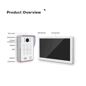 1080p WiFi Video Door Bell AHD Smart Tuya App Video Door Phone Sistema de intercomunicación Video Door Phone Intercom System - Product Image 3