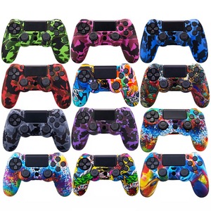 Custom protettore pelle Gamepad Cover di ricambio morbida Touch custodia in Silicone per P4 Slim Pro Controller - Product Image 1