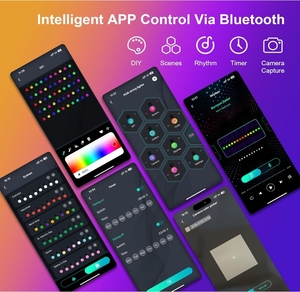 App Control DIY Urlaub Indoor Weihnachten USB Lichterketten RGB Magic Intelligente Fernbedienung LED Lichterkette - Product Image 5
