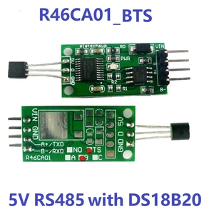 R46CA01 <strong>Modbus</strong> Temperature Acquisition Sensor DS18B20 RS485 Serial <strong>Protocol</strong> Board 3.7V 5V 6V 9V 12V 24V <strong>Modbus</strong> - Product Image 5