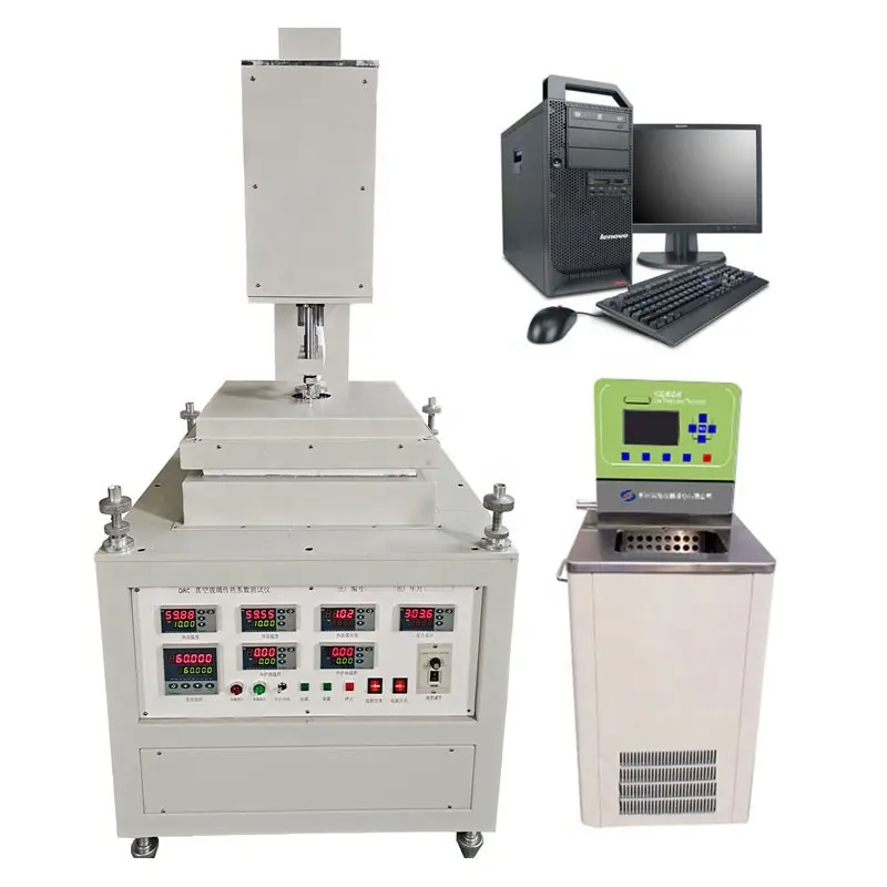 Instrument de conductivité thermique d'appareil de contrôle de coefficient de transfert de chaleur en verre isolant DRC-II