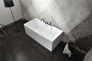 Bồn Tắm Hình Chữ Nhật Ngâm Acrylic Whirlpool Tự Do <span class=keywords><strong>SSWW</strong></span> - Product Image 5
