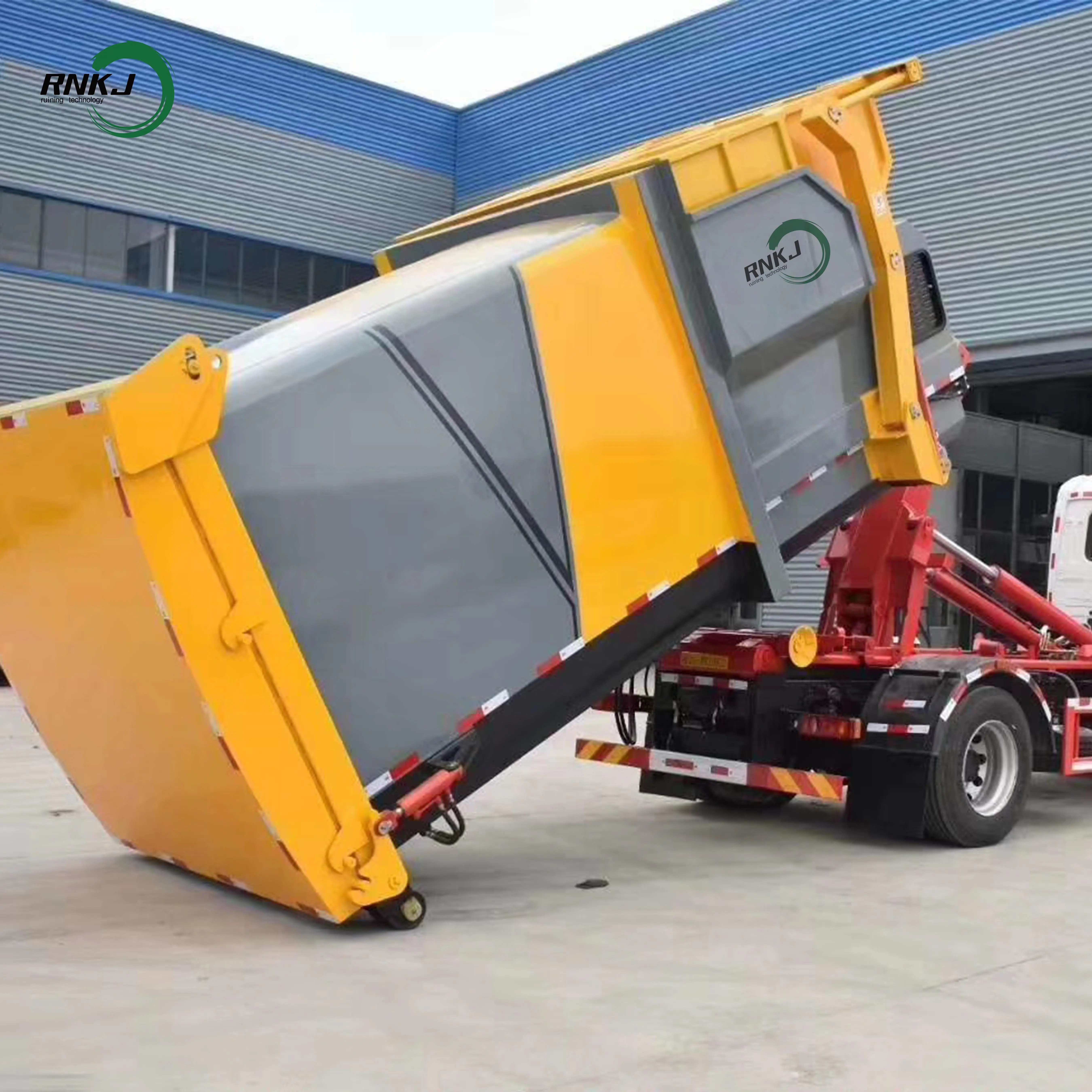 Estación RNKJ Colección de residuos urbanos Compactador Kit de camión de basura Cuerpo para la venta