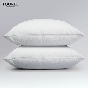 Nhà Máy Giá Khách Sạn Chất Lượng Tinh Khiết Bông Mềm Mại Thoáng Khí Cổ Hỗ Trợ Có Thể Điều Chỉnh Chiều Cao Giường Gối Lõi - Product Image 5