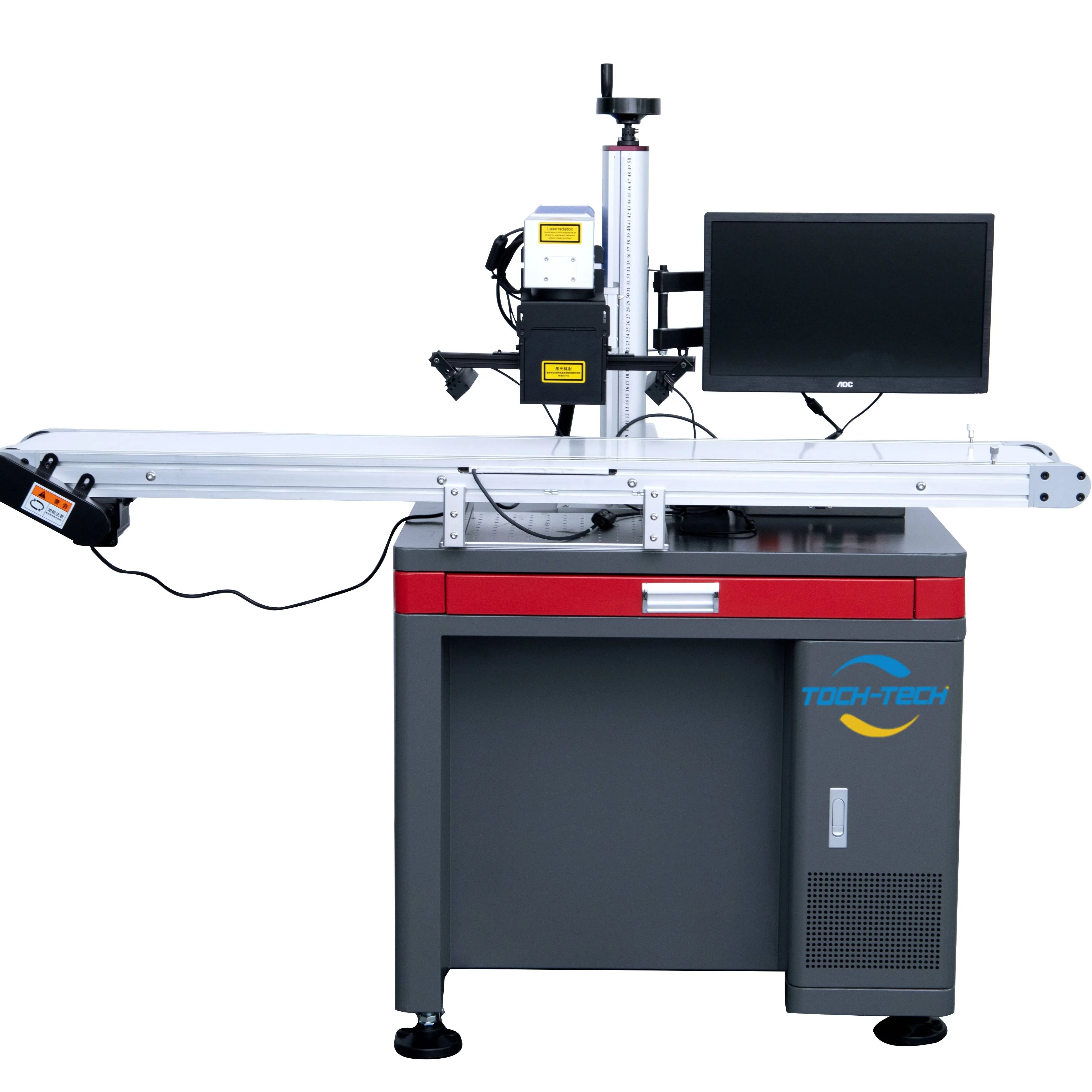 Macchina per incisione CCD visive laser marcatrice automatica catena di montaggio industriale di alta precisione di identificazione