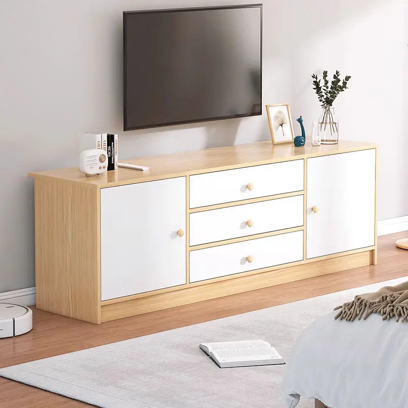 ТВ-шкаф в скандинавском стиле, современный минималистский шкаф для телевизора, напольный шкафчик для гостиной, дома, маленькая квартира, большой шкаф для хранения