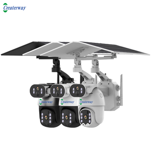 New Arrival 360 Degree CMOS Network Wireless Waterproof Smart PTZ Solar Powered Wifi <strong>Security</strong> Solar CCTV <strong>Camera</strong> with Dual Lens - Product Image 5