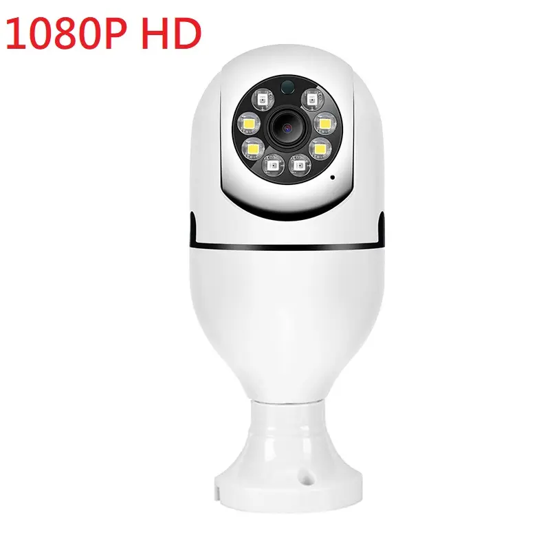 Großhandel versteckte Smart IP Video Haus Innen Glühbirne WiFi HD für Heims ystem drahtlose Kameras Überwachungs kamera