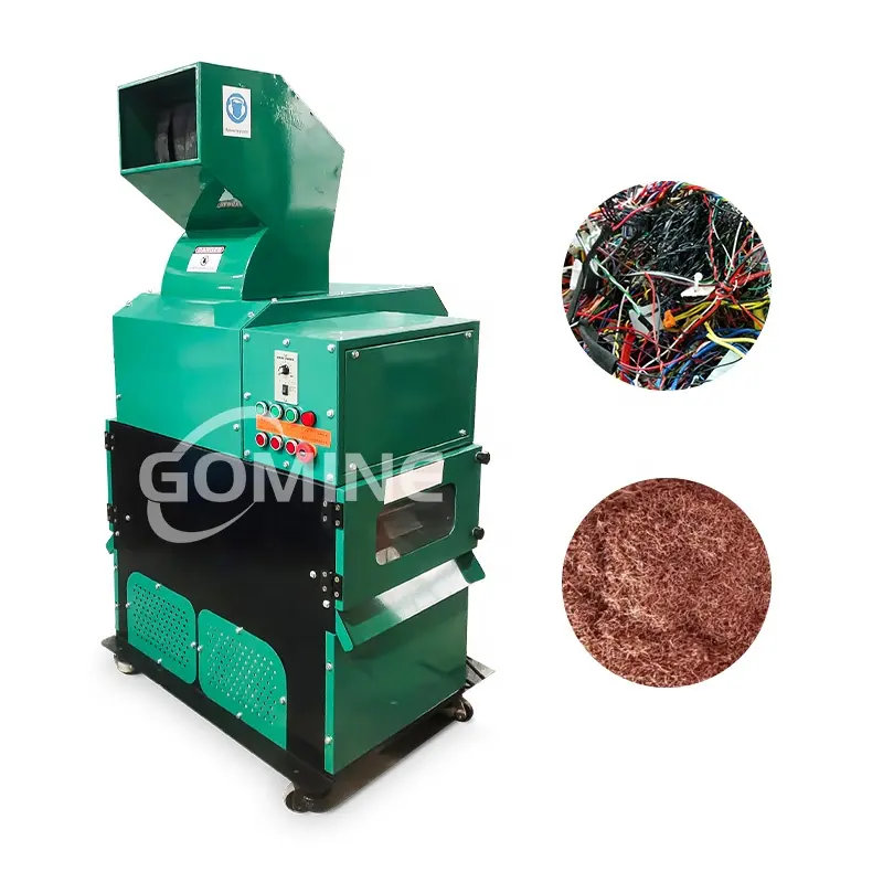 2023 Hot Selling Großhandel Mini Kupferdraht Granulator Schrott kabel Recycling-Maschine mit kleiner Kapazität mit Fabrik preis