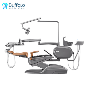 Ghế nha khoa điện Buffalo xoay 90 độ, khay đựng nước bọt bằng kính, điều khiển trợ lý tiện dụng, tủ xoay, thoải mái cho bệnh nhân - Product Image 2
