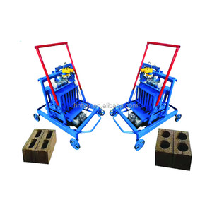 220V automatico motore creatore di mattoni in calcestruzzo blocco di cemento macchina macchina automatica manuale automatica - Product Image 2
