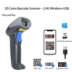 Escáner de código de barras de mano inalámbrico 2d, escaneo de detección automática, lector de código de barras Qr Pdf417 con receptor Domgle - Product Image 4